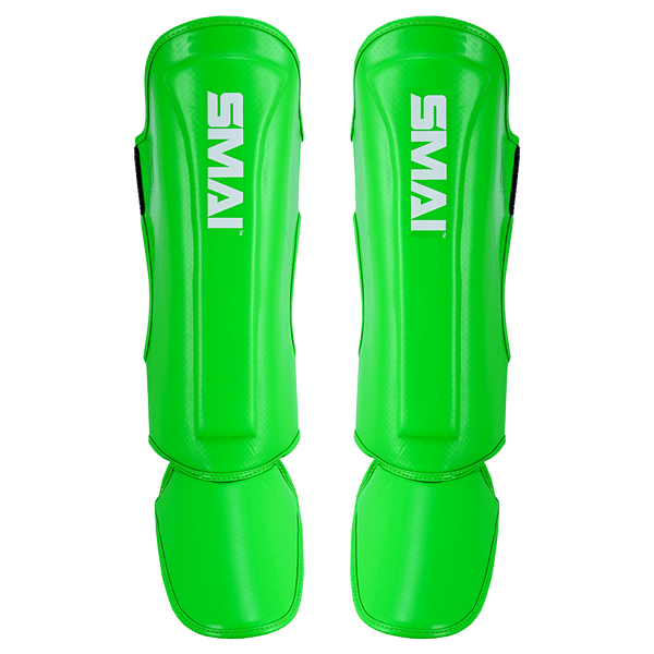 Essentials Muay Thai Shin Guards Kids - Green