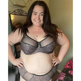 Adella Athena Aura Full Cup Side Support Bra & Brief Bundle Leopard Print as worn by @sarahselflovestyle