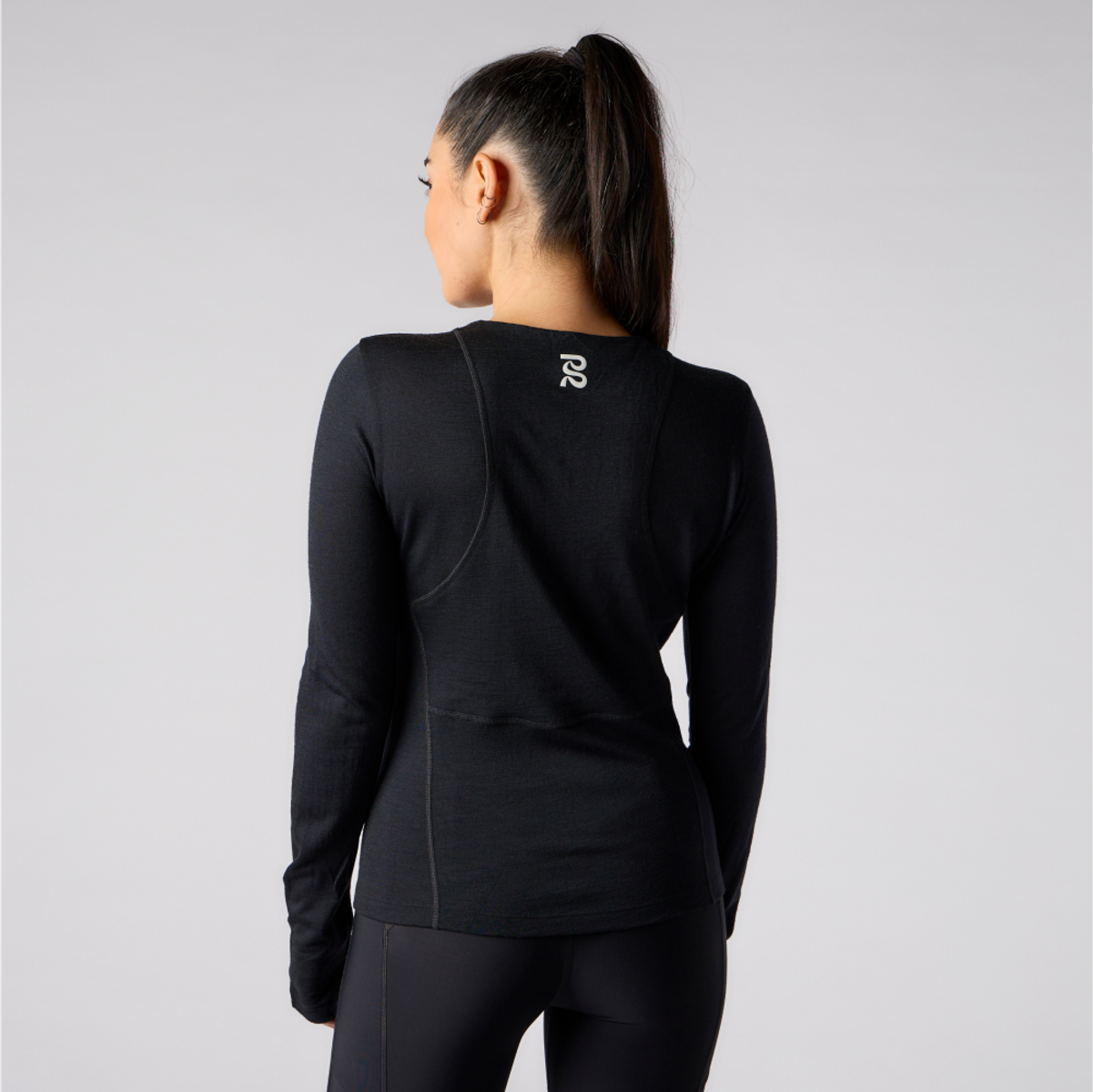 BOSSFITTED Black and Yellow Women's Elite Squad Long Sleeve Compression  Shirt