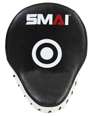 Focus Mitt - Synthetic Leather Black/Red