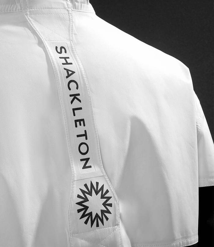 Shackleton Antarctic Protector Parka White / Black Evacuation Strap