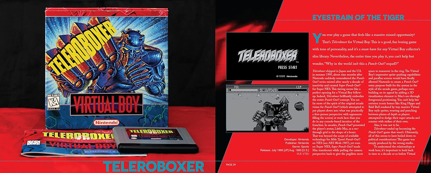Virtual Boy Works (Softcover) – Limited Run Games
