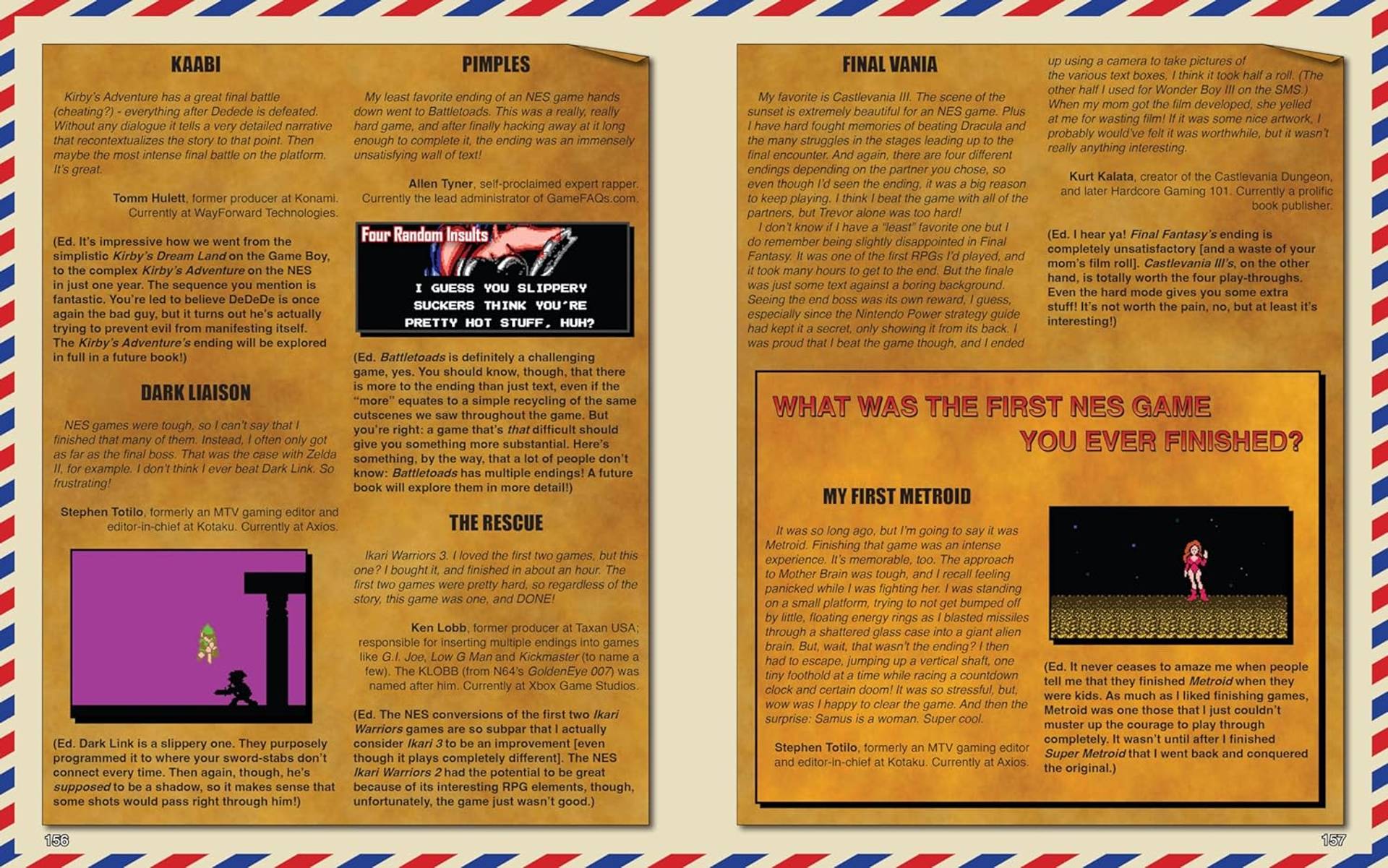Compendium Game System NES Endings Compendium Vol. 1: 1985-89 (Softcover) – Limited Run Games