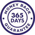 365-day happiness guarantee icon