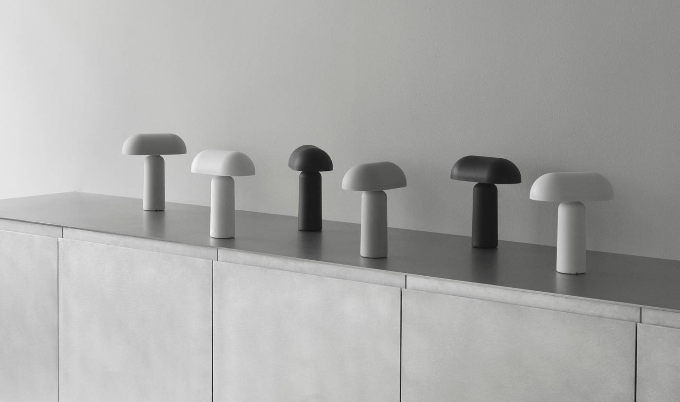 Normann CPH Porta Table Lamp Grey