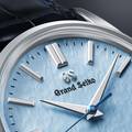Grand Seiko SBGX353 wristwatch with blue snowflake dia.