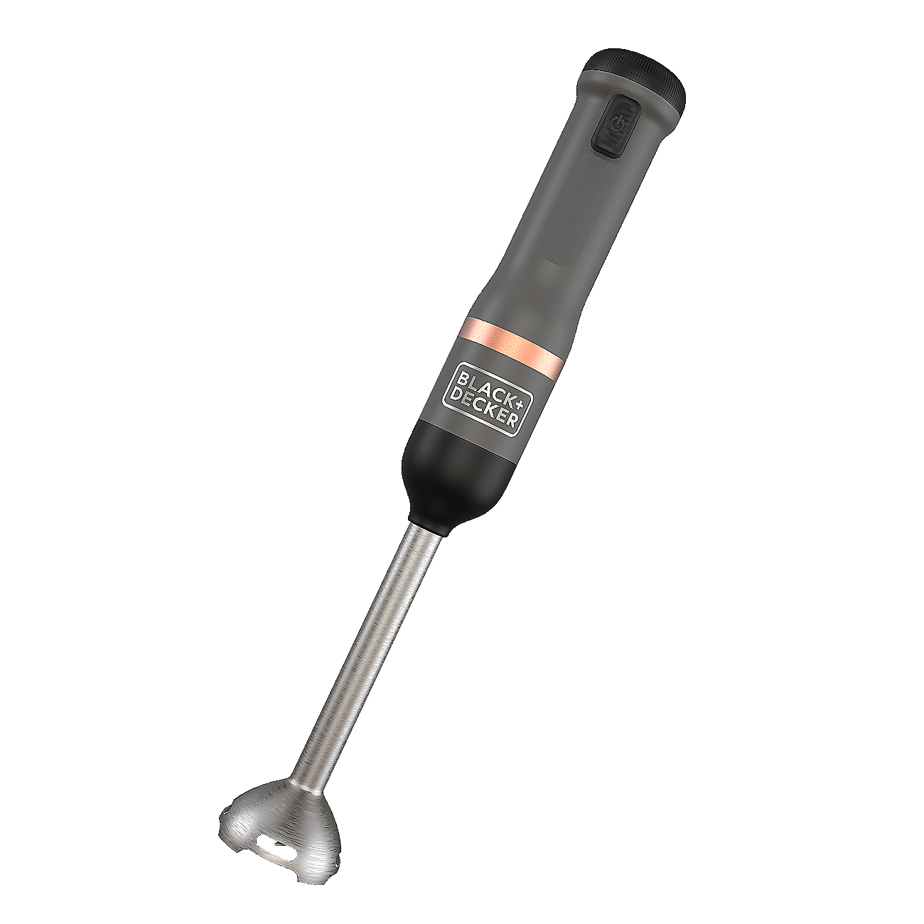 BLACK+DECKER Kitchen Wand Cordless Immersion Blender, 3 in 1 Multi Tool  Set, Hand Blender with Charging Dock, Whisk, and Chopper, Grey (BCKM1013K01)