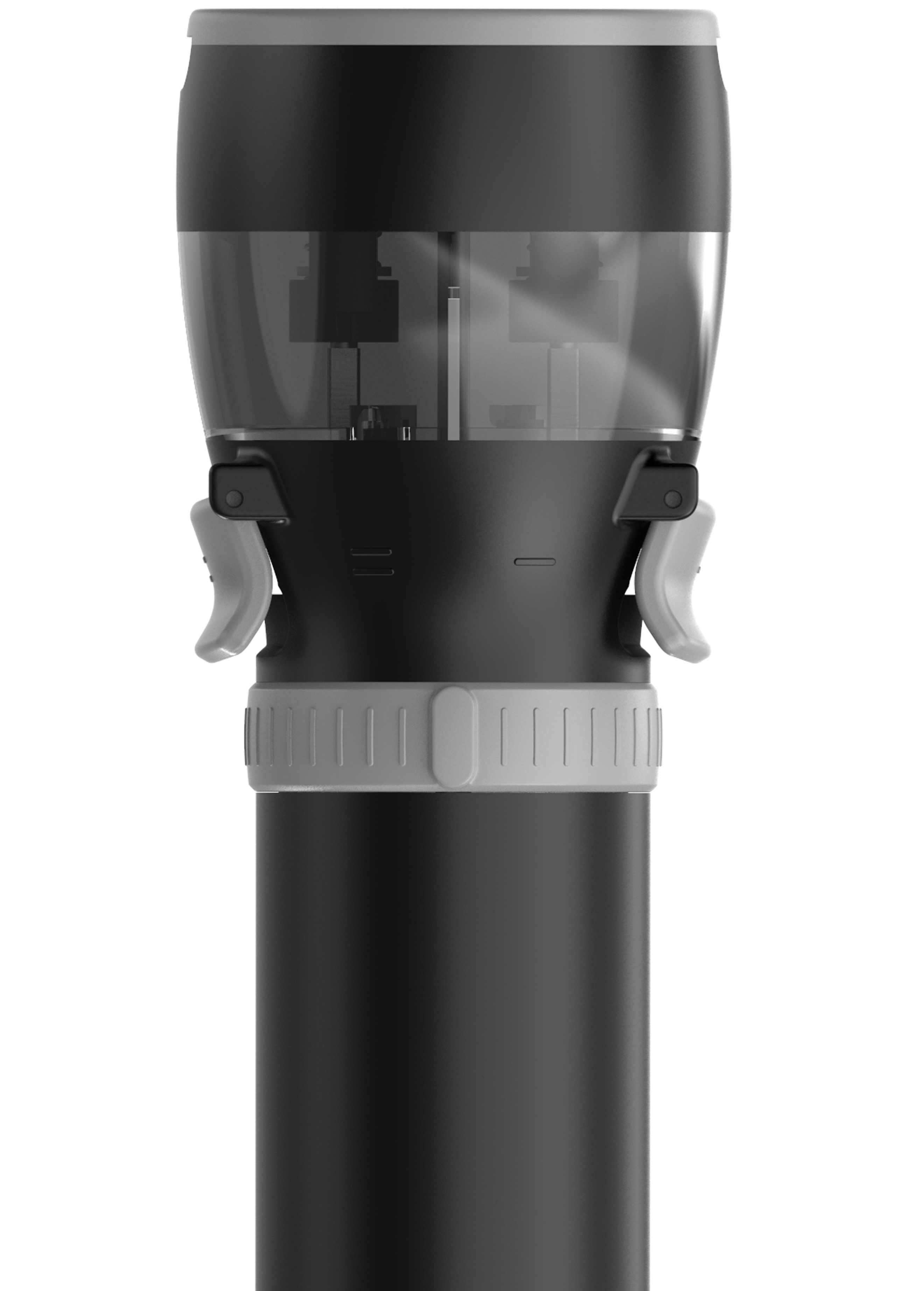 Front view of the BLACK+DECKER kitchen wand spice grinder attachment