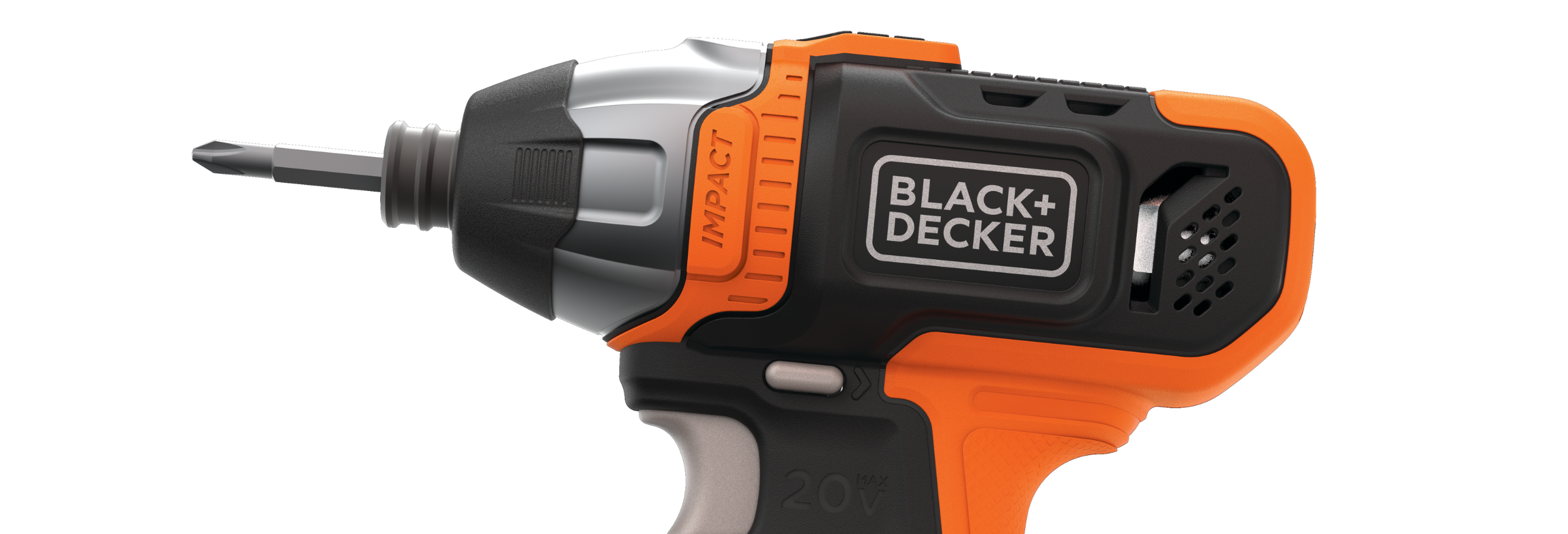 Black + Decker 20V MAX* Cordless Drill/Driver and Impact Driver Combo Kit —  One Battery, Model# BD2KITCDIBC