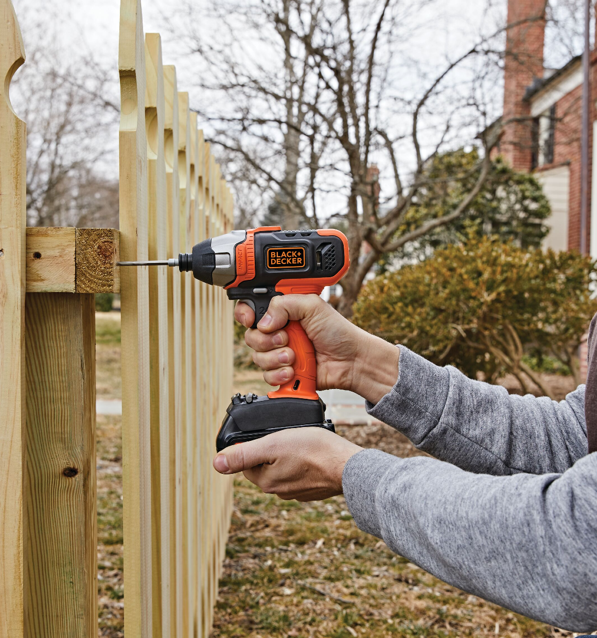 BLACK+DECKER 20-Volt MAX* Lithium-Ion Cordless Impact Driver, BDCI20C 