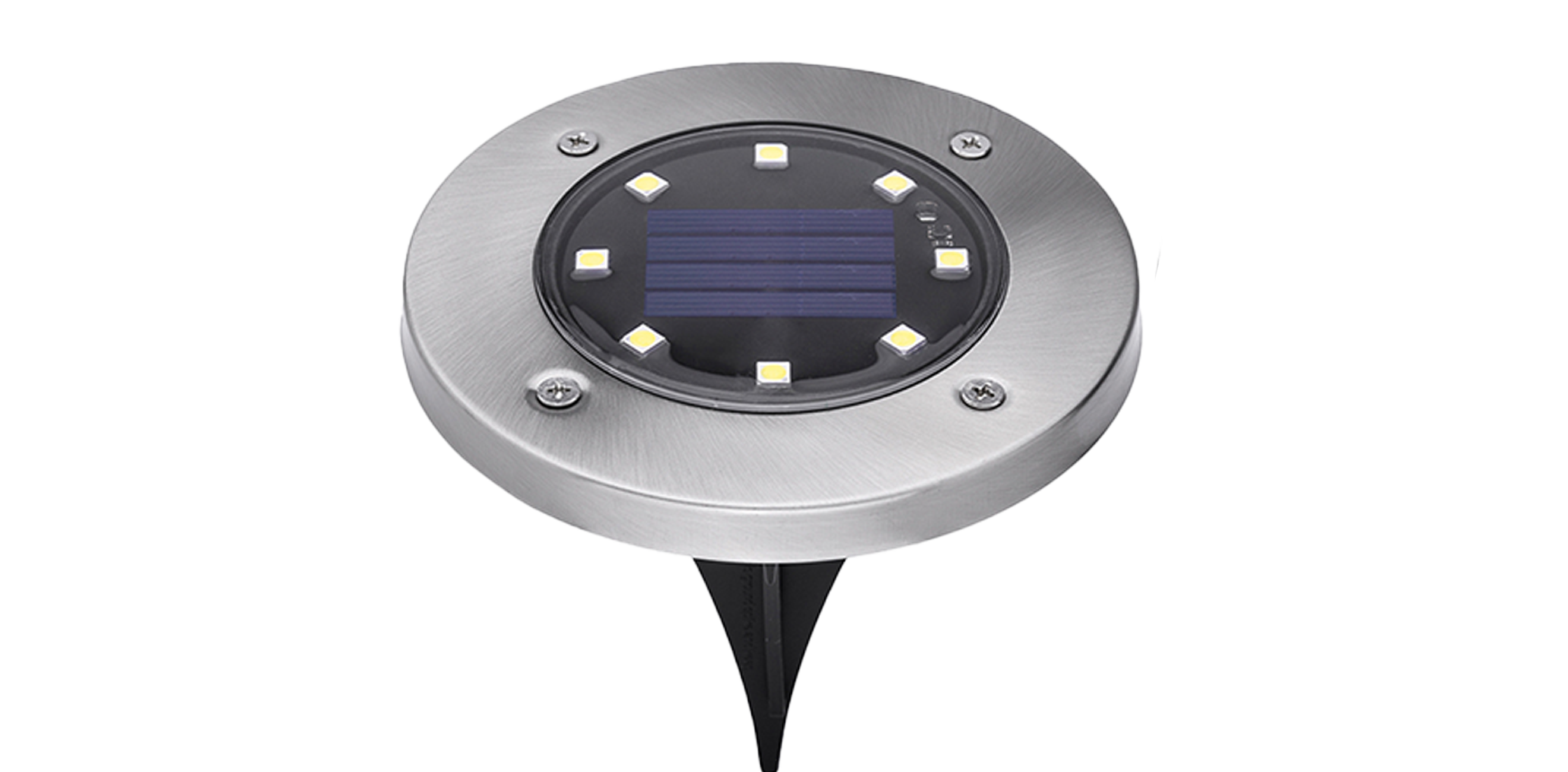 BLACK+DECKER Solar Disk Light
