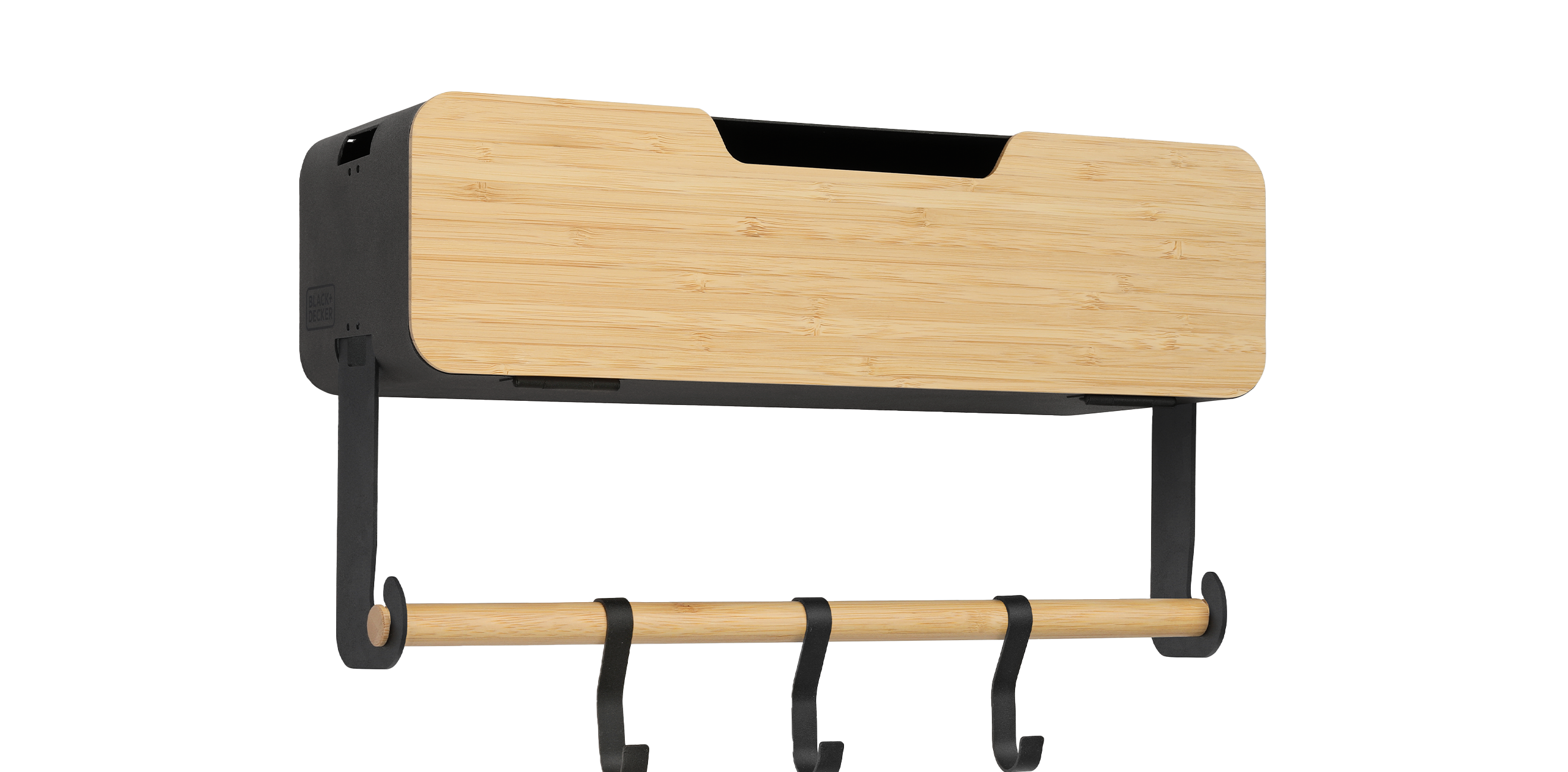 Hanging Rack System - Shelf With Door W/Brackets