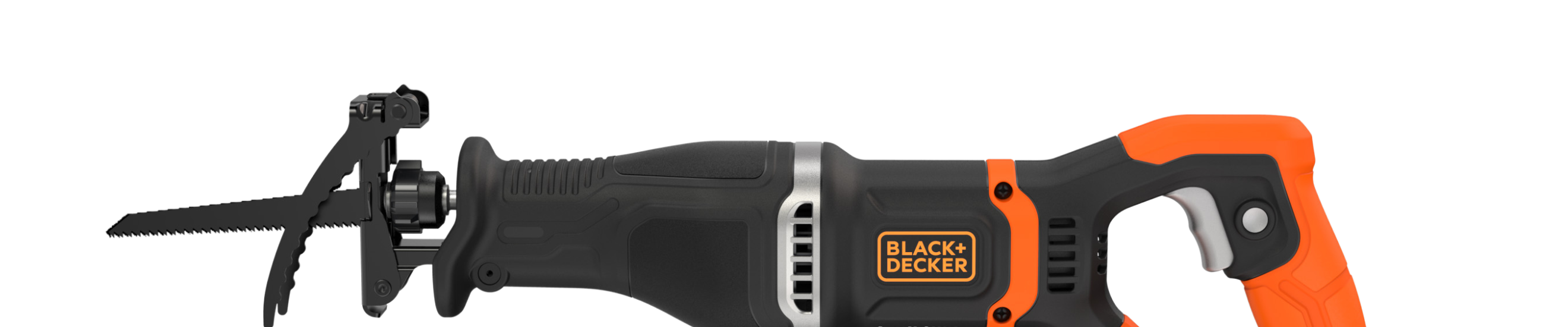Side profile of Electric Pruning Saw with Branch Holder