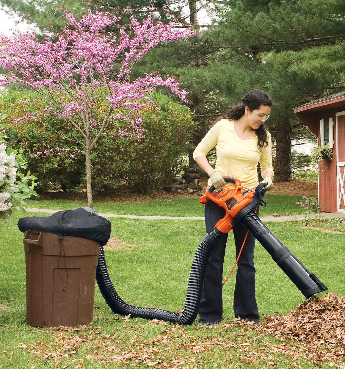 BLACK+DECKER Leaf Collection System at