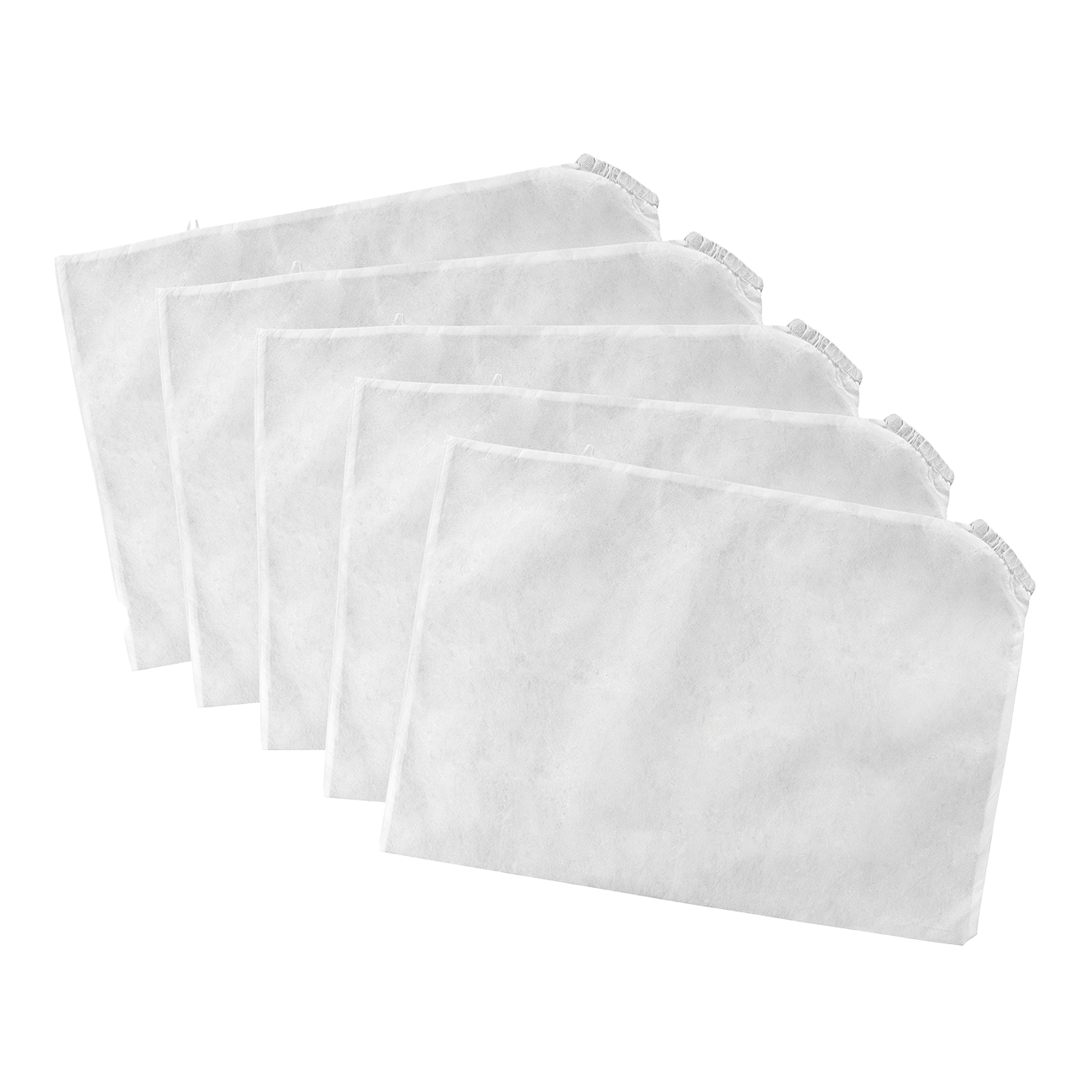 5 disposable leaf blower vacuum bags.