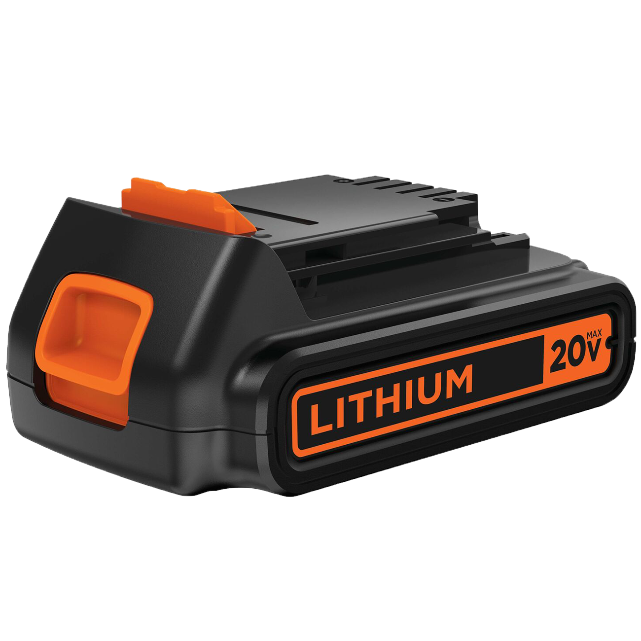 Black + Decker Battery, Lithium Ion, 20 V