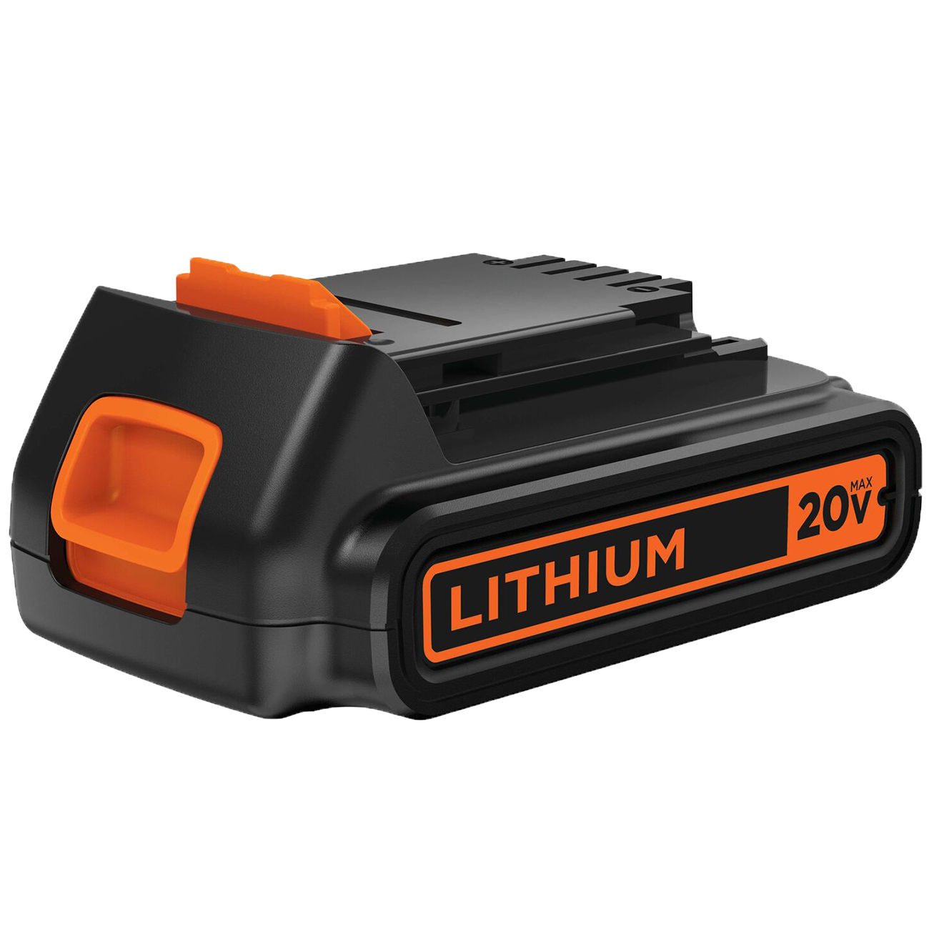 Profile of black and decker 20 volt lithium battery.