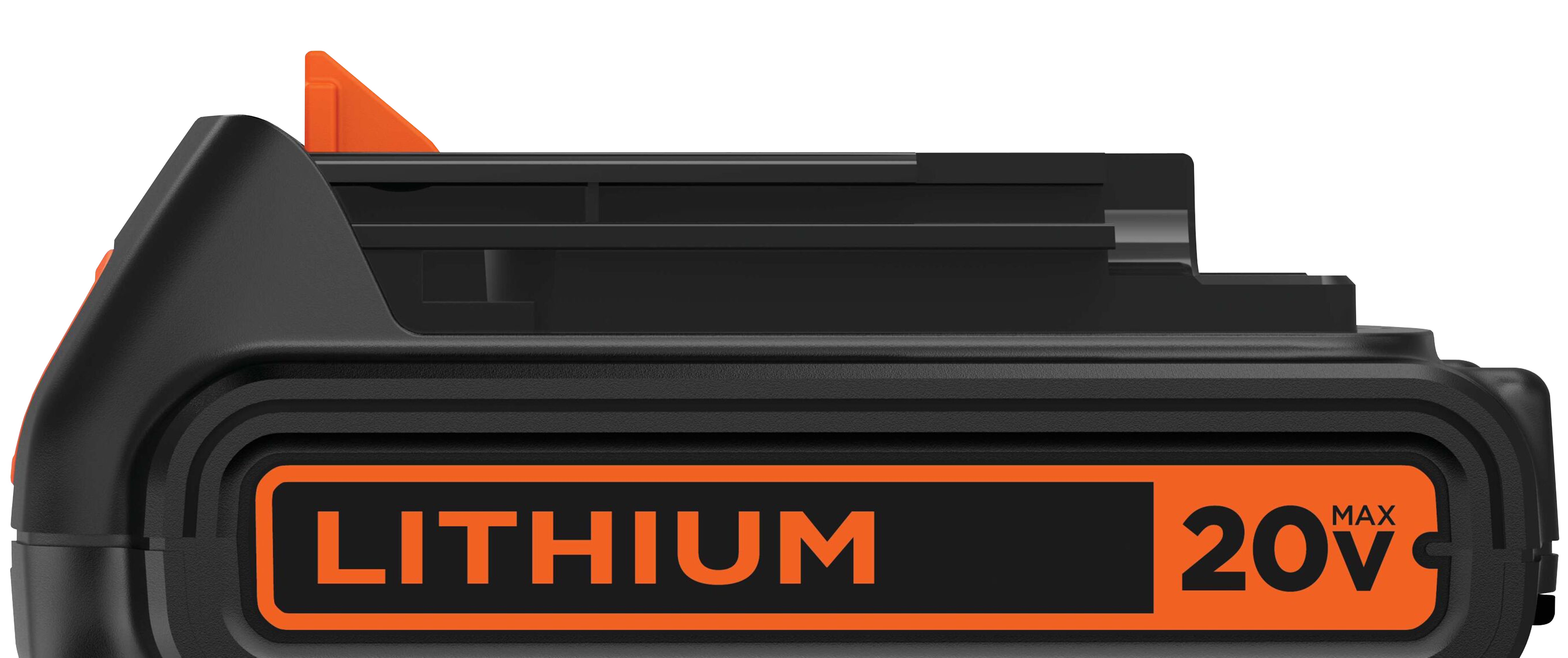 Profile of black and decker 20 volt lithium battery.