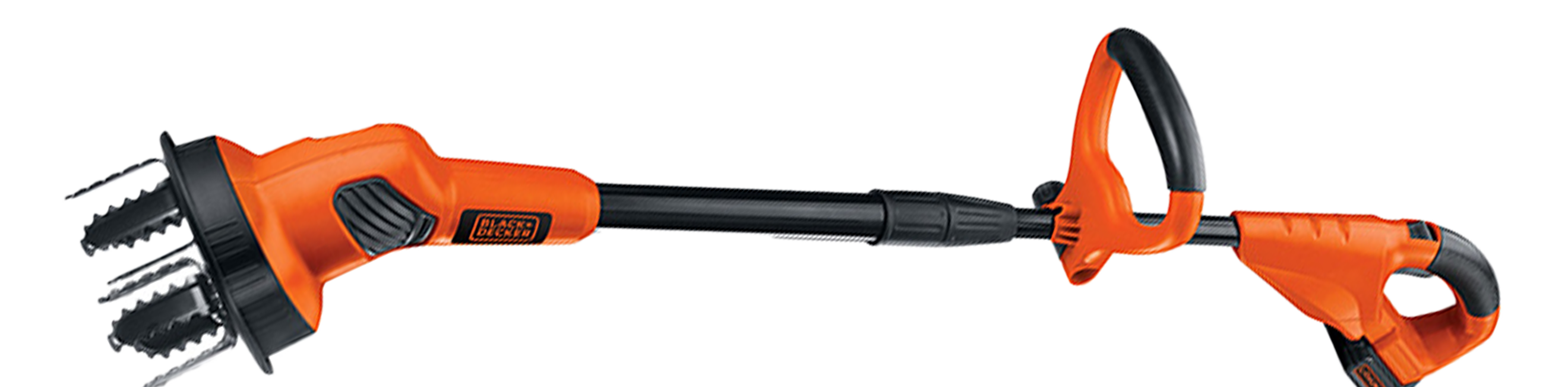 Profile of 20 volt max garden cultivator.
