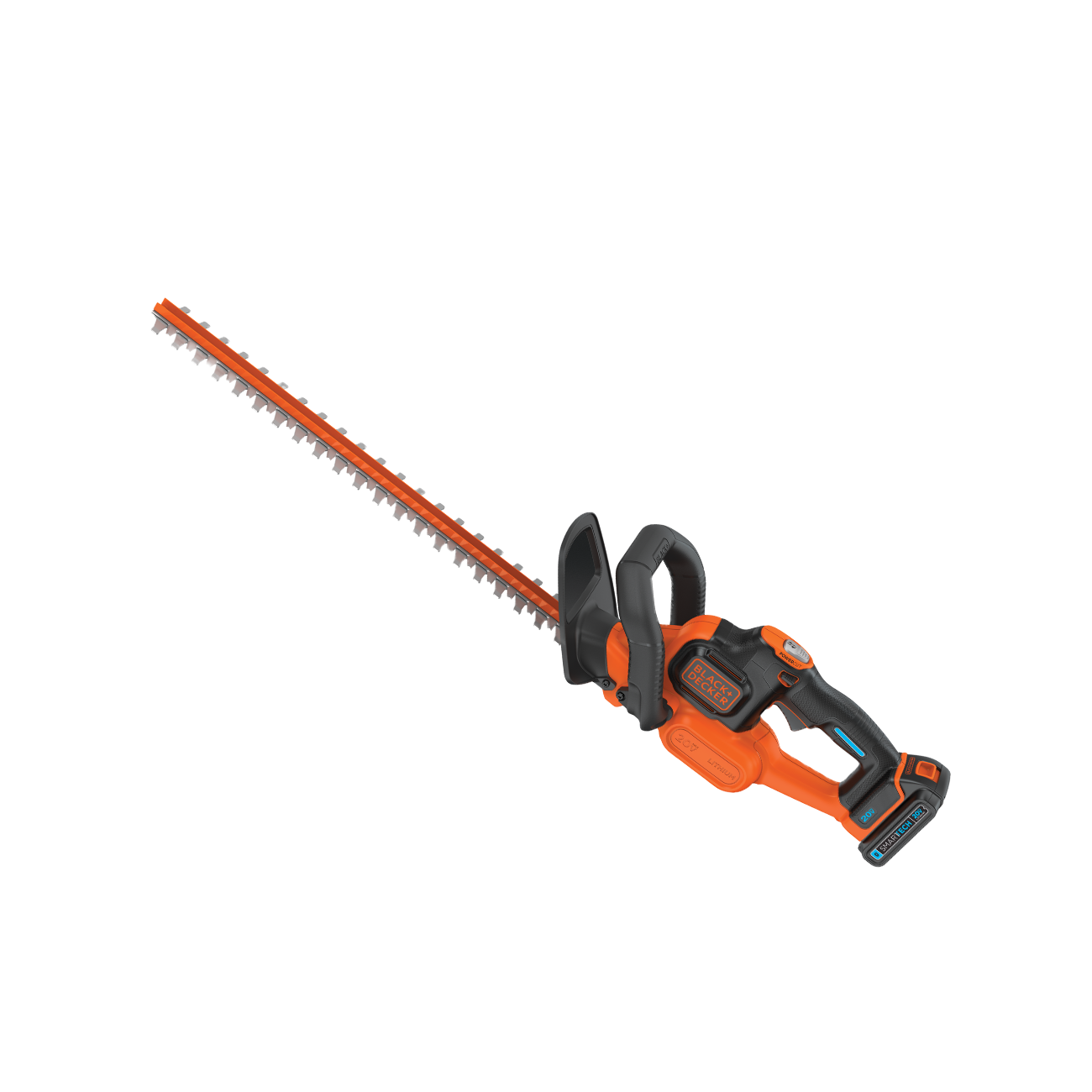 20 volt MAX lithium 22 inch POWER CUT hedge trimmer.