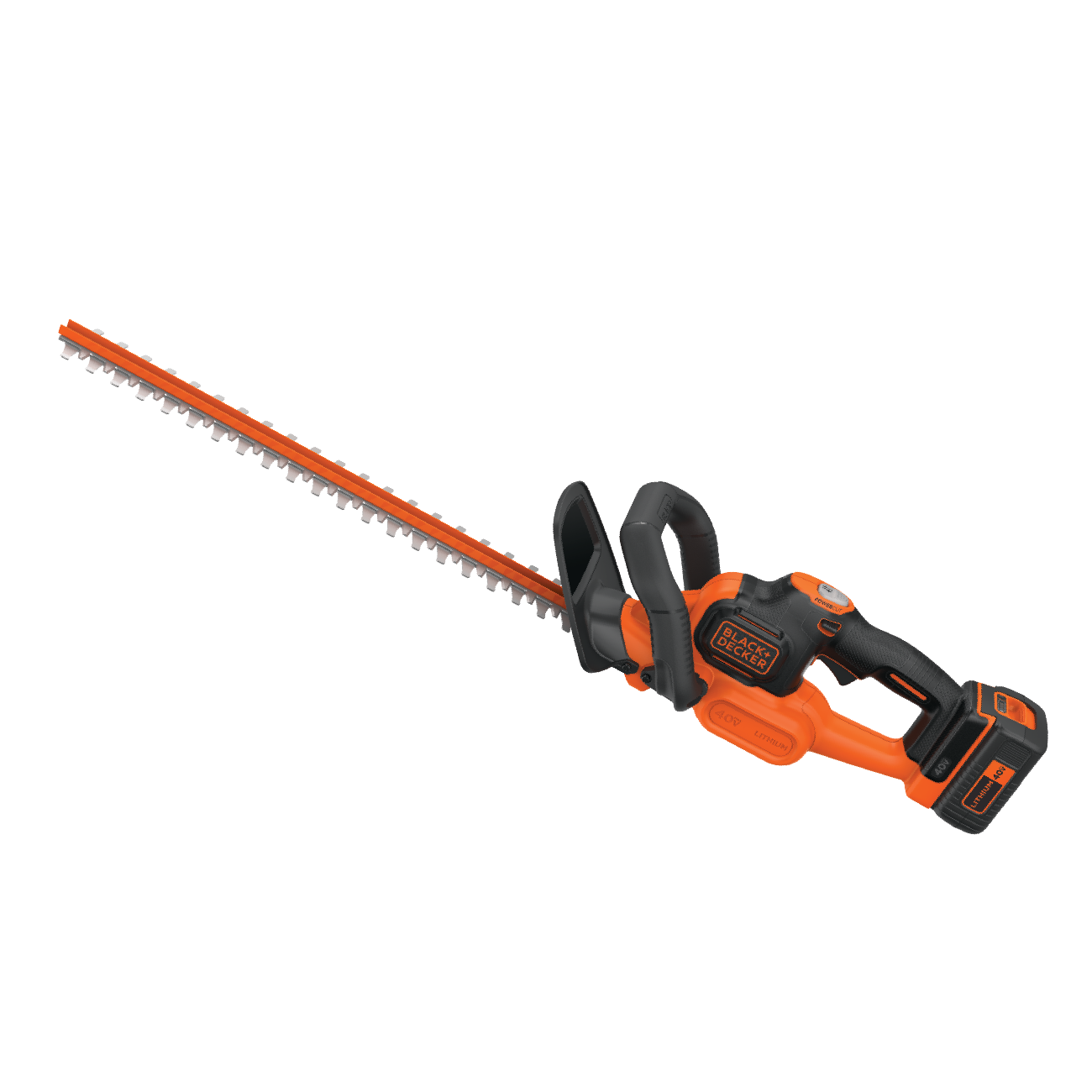  BLACK+DECKER 40V MAX Cordless Hedge Trimmer with Extra Battery,  2.0-Ah (LHT341FF & LBX2040) : Patio, Lawn & Garden