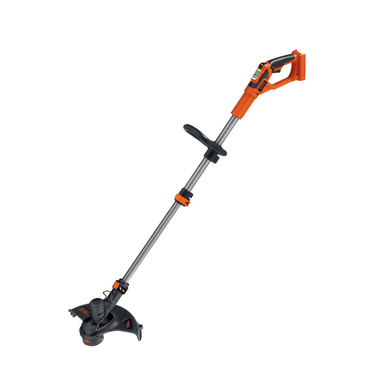 BLACK & DECKER 40-volt Max 13-in Straight Shaft Battery String Trimmer 2.4  Ah (Battery and Charger Included) in the String Trimmers department at