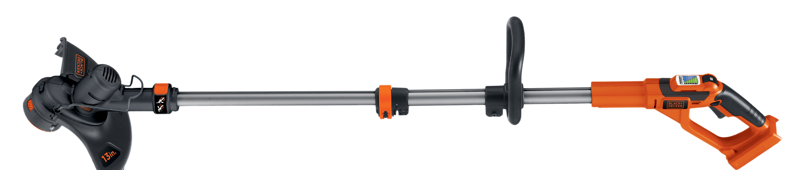 Lithium string trimmer Battery and charger not included.
