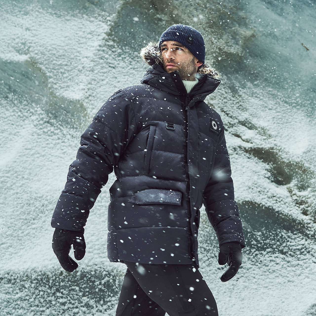 Men's Lightweight Parka | Packable Warm Coat | Shackleton