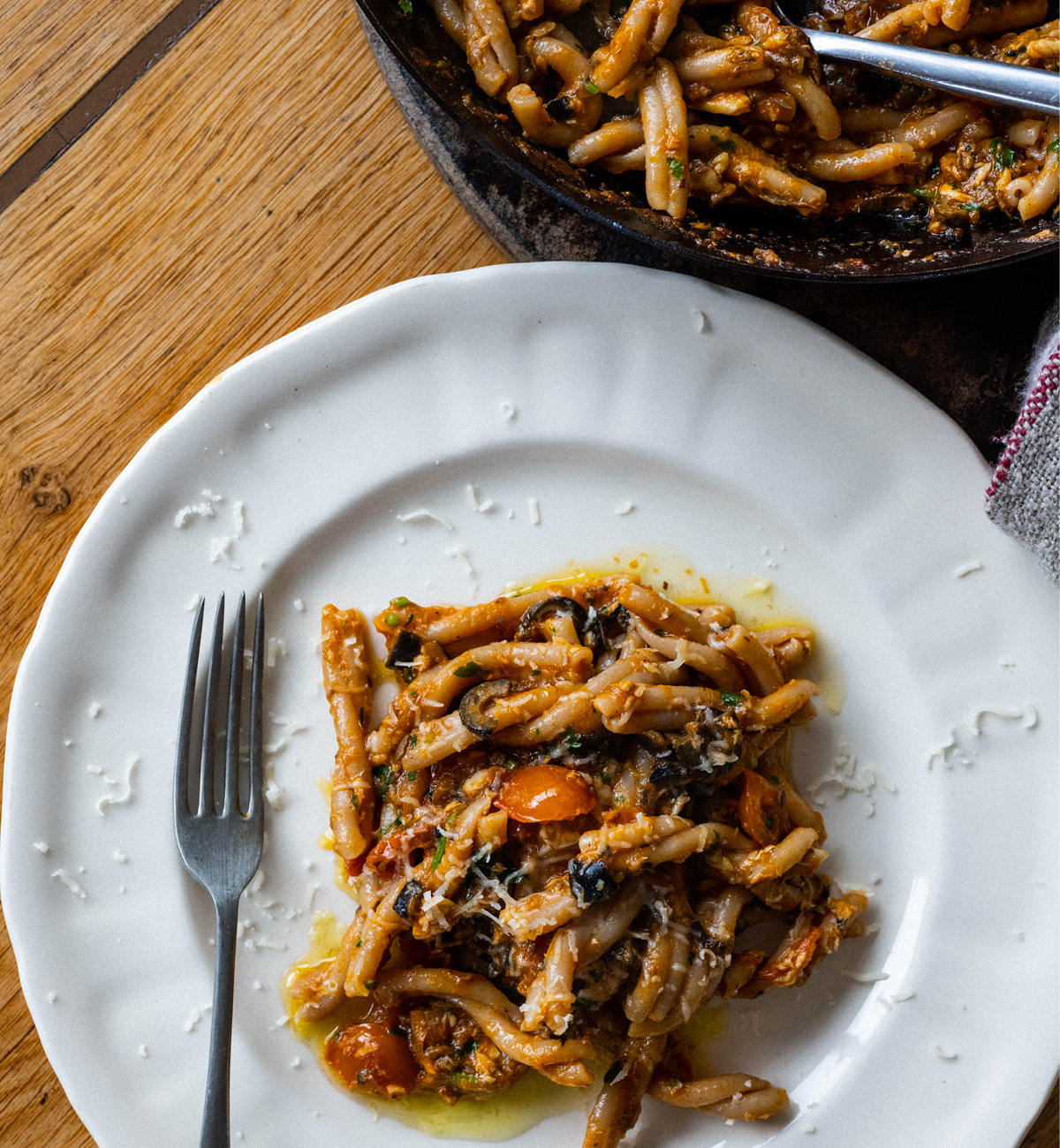 Seafood Spelt Pasta with Tinned Seafood from Rockfish