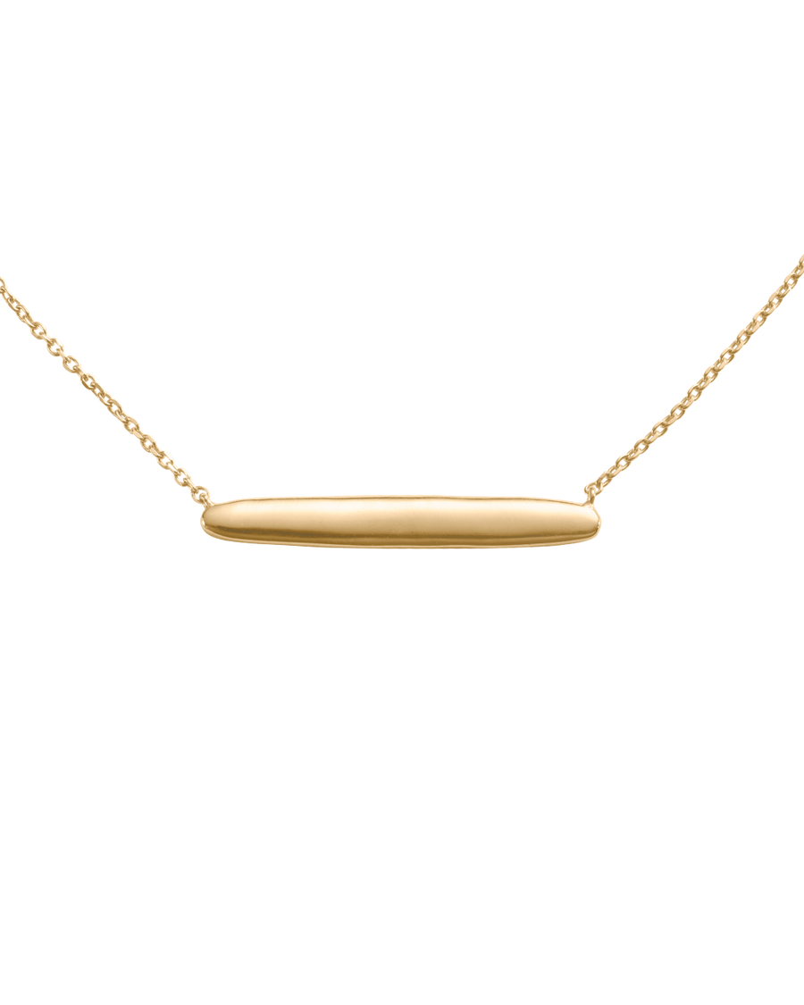 MARIS ENGRAVABLE NECKLACE (18K GOLD VERMEIL)