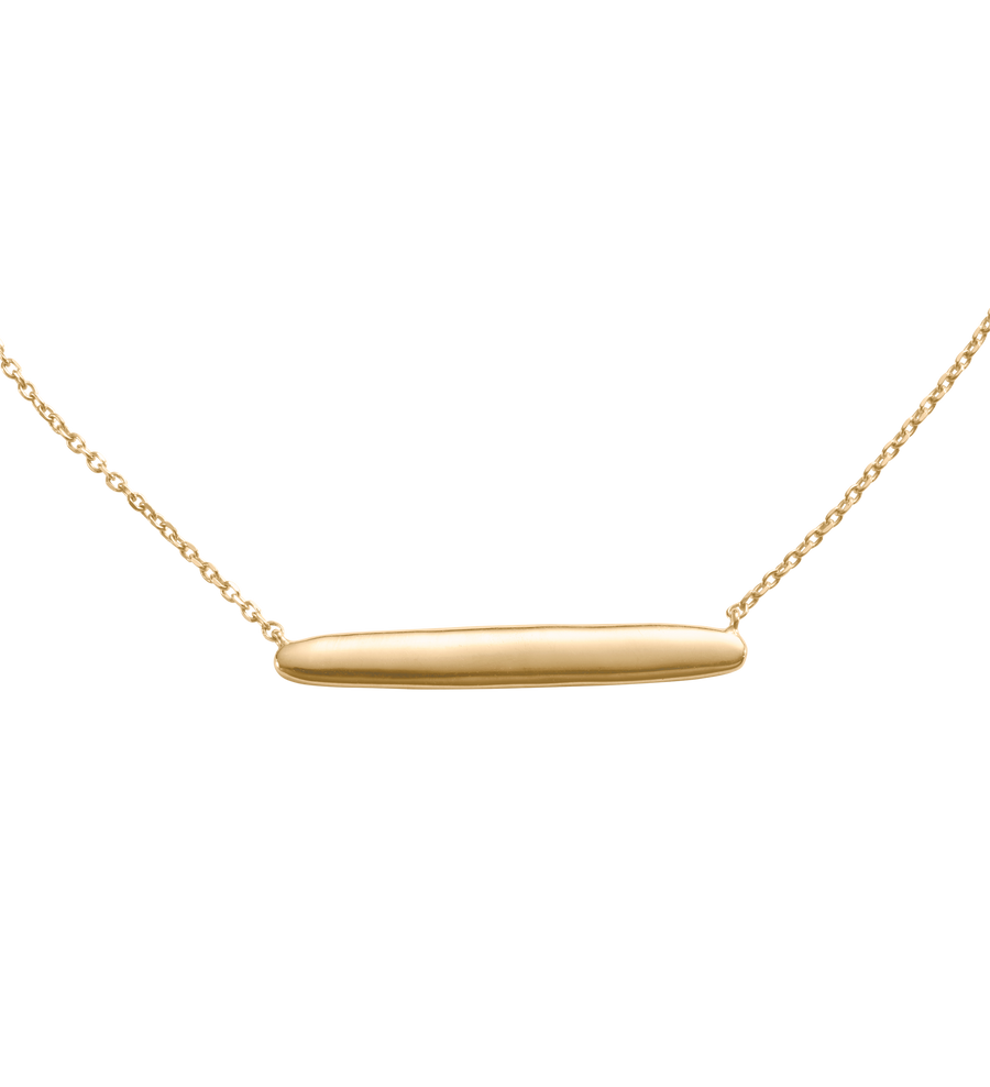 MARIS ENGRAVABLE NECKLACE (18K GOLD VERMEIL)