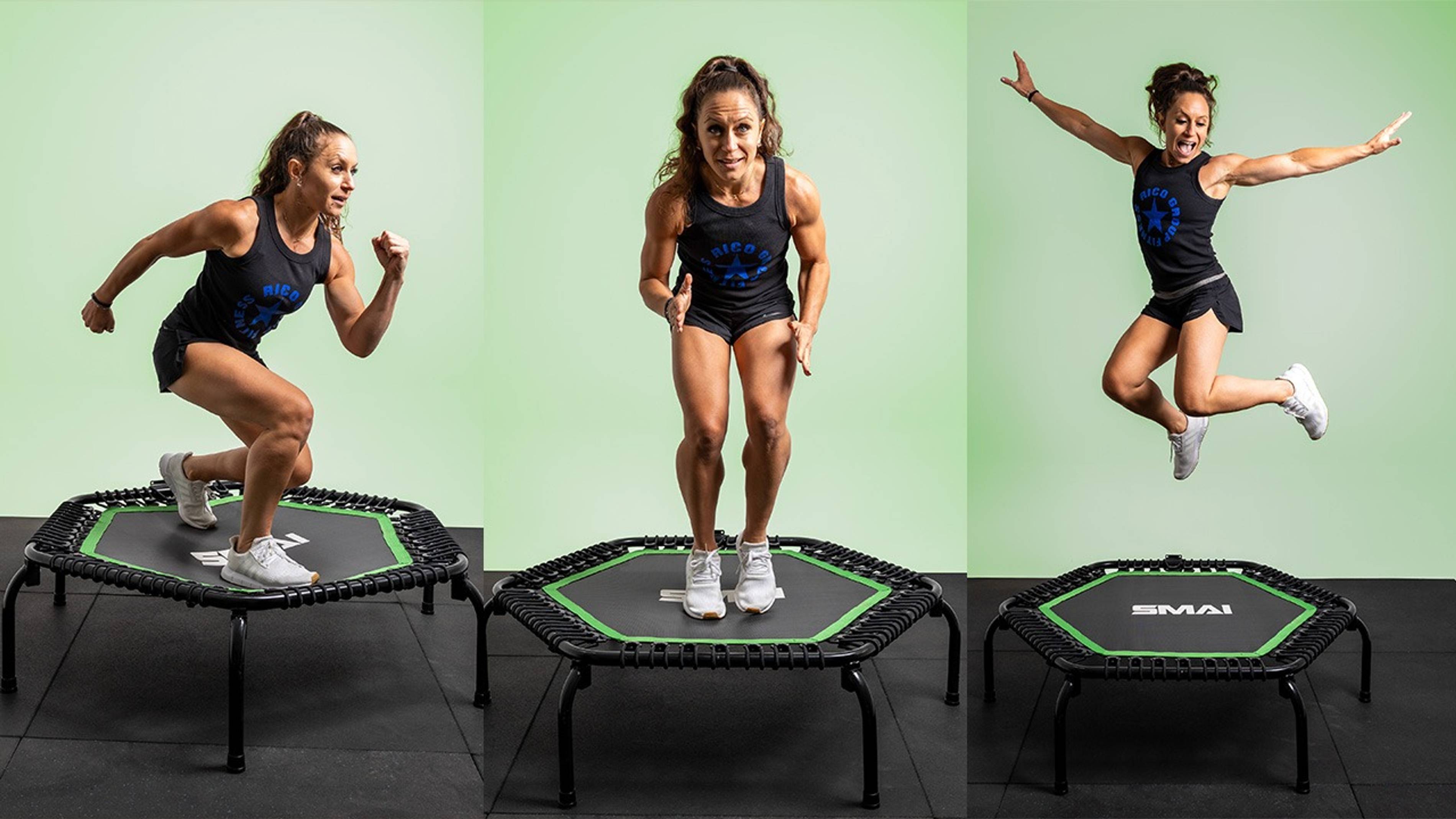 Rebounder Mini Trampoline Pack