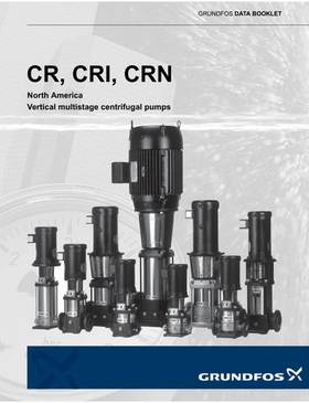 CR, CRI, CRN - Vertical multistage centrifugal pumps (Data booklet)