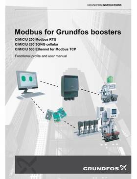 Modbus for Grundfos boosters (Functional profile)