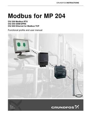 Modbus for MP 204 (Functional profile)