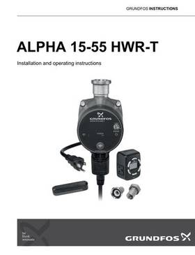 ALPHA 15-55 HWR-T (I & O instructions)