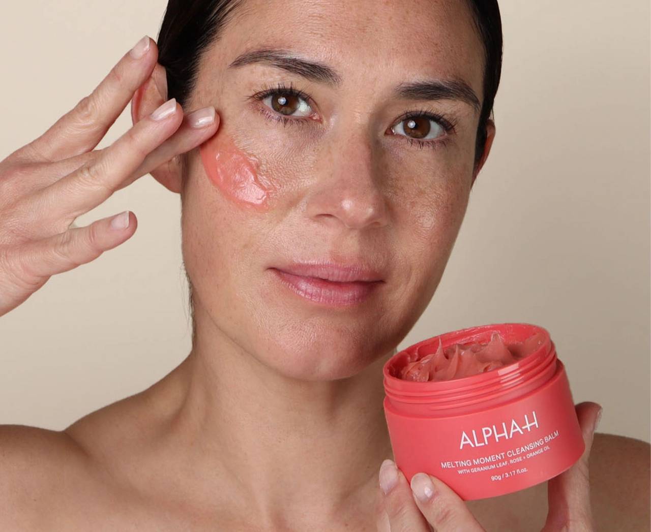 Alpha-H Melting Moment Cleansing Balm with Geranium Leaf Rose and Orange Oil Limited Edition