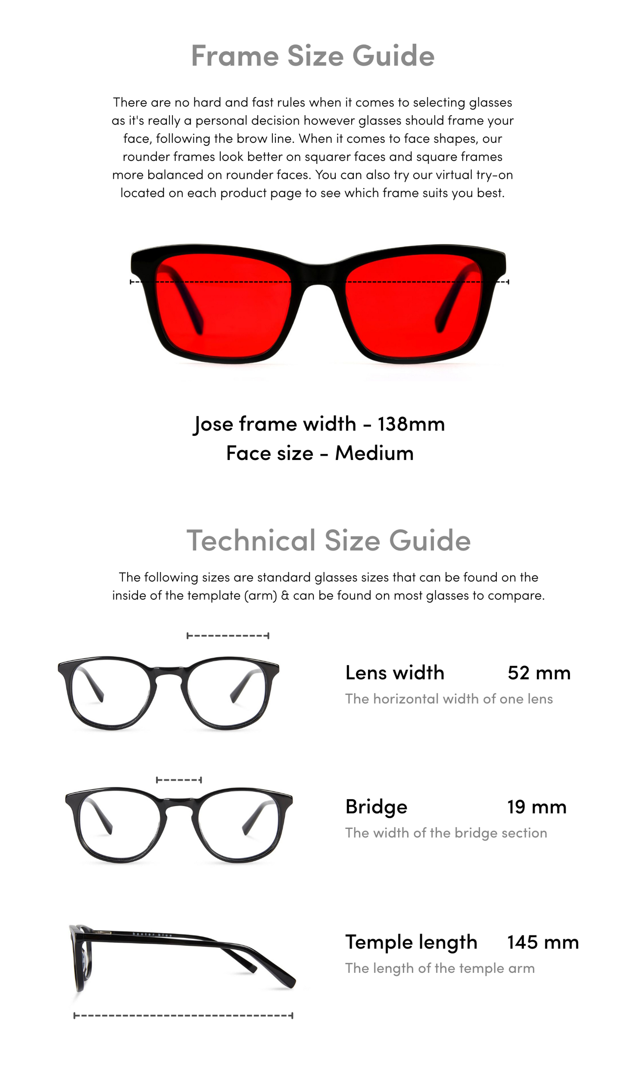 Jose Blue Light Blocking Glasses - Black