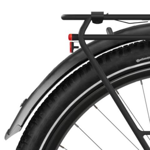 Haibike Trekking 4 2024 Low Continental Ruben Tyres and Rack