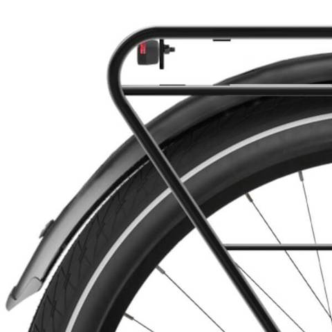 Haibike Trekking 3 2025 Crossbar WTB Groov-E Tyres and Pannier Rack