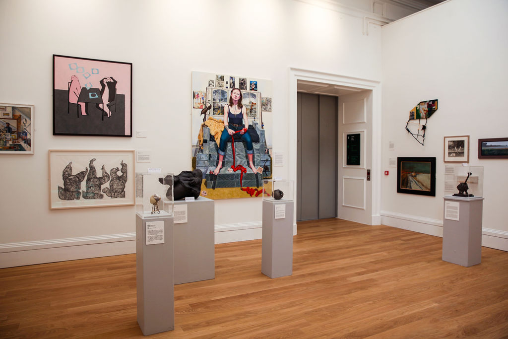 The Kenny Gallery can be found on the first floor, a free to access space it is full of the work of our RWA Academicians 