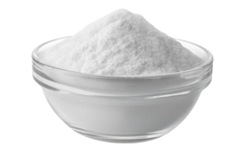 bovine peptide powder in a glass bowl