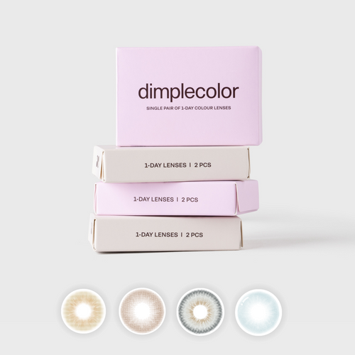Lens Sample Kit Colour Lens Discovery Set | 4-Colour Lens Sample Pack – Dimple Color
