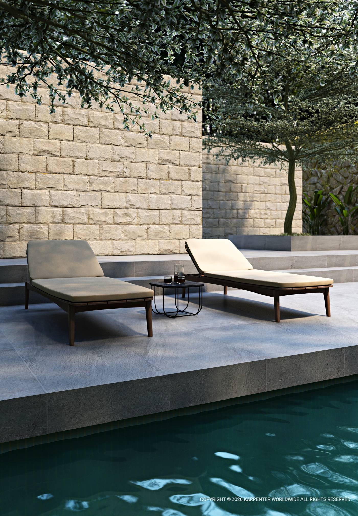 Grasshopper Outdoor Sunlounge