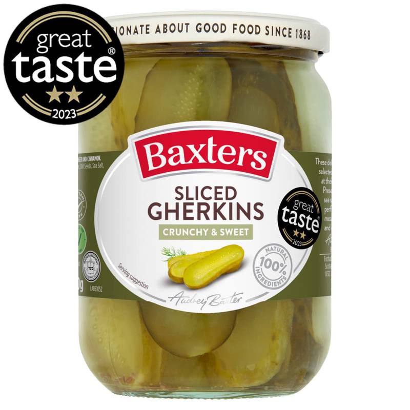 Sweet Sliced Gherkins