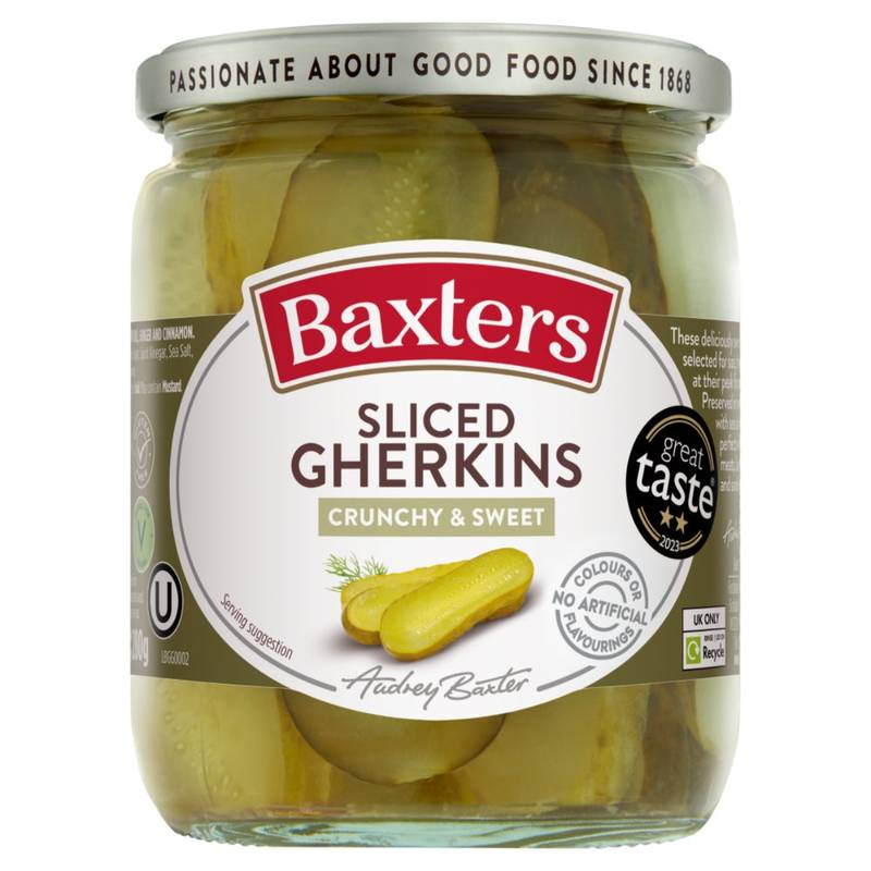 Sliced Gherkins Crunchy & Sweet