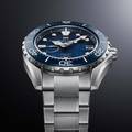 Grand Seiko SLGA023 blue dial diver's watch.