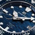 Grand Seiko SLGA023 blue dial diver's watch.