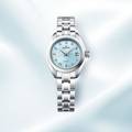 Grand Seiko STGK023 blue dial stainless steel ladies watch.