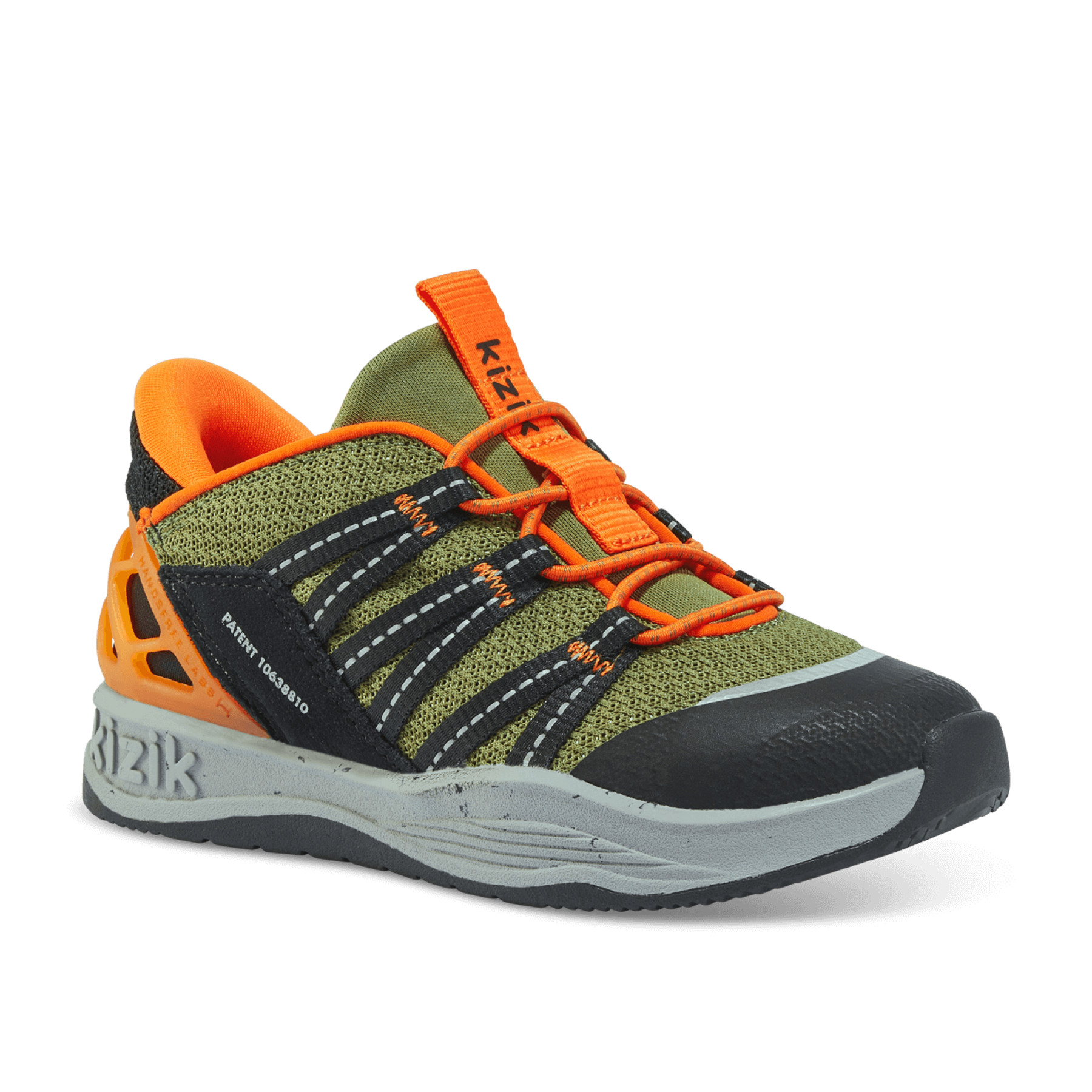Kids Truckee - Olive Green/Orange